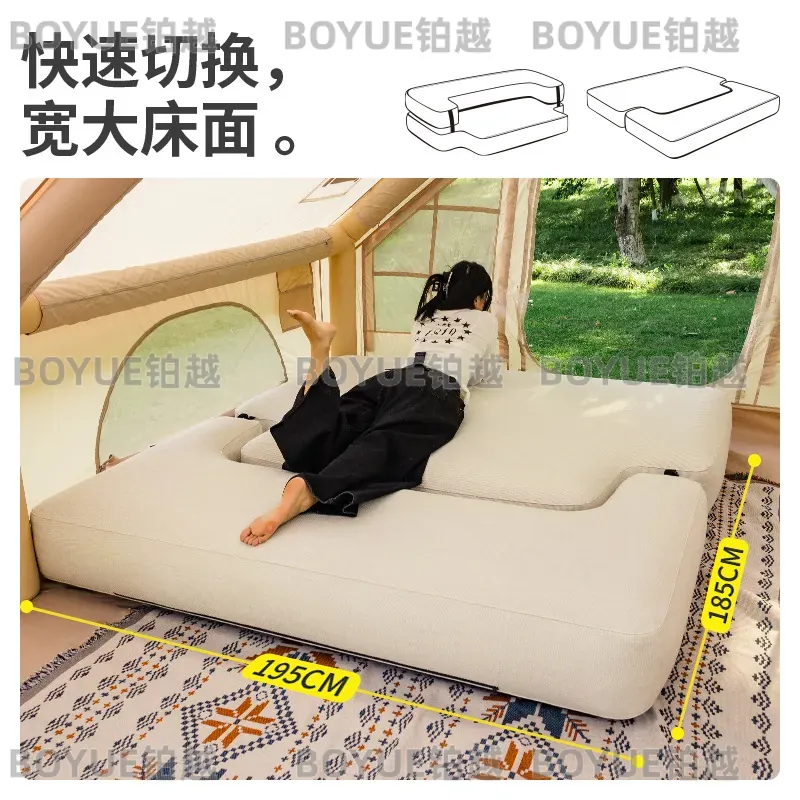 Outdoor Brushed Inflatable Sof - Bed Outdoor Camping review and price